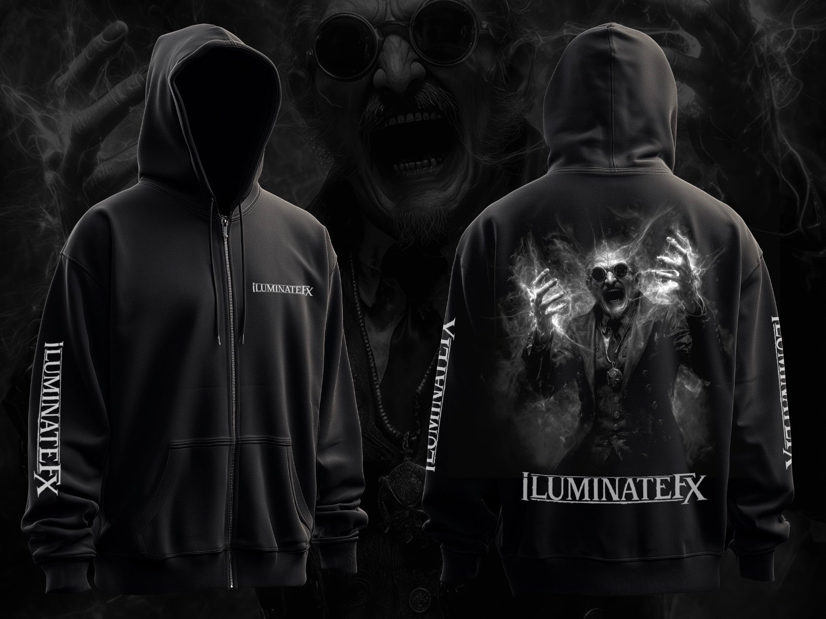 iLuminateFX Scientist Zip Hoodie